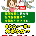 全生連 最高裁判決に従い生活保護制度を充実させてください