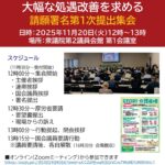 中央社保協 11/20介護署名提出行動